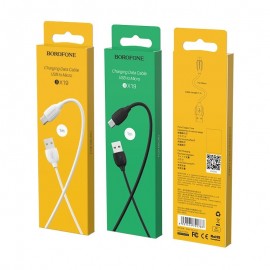Кабель Micro USB Borofone BX19 белый