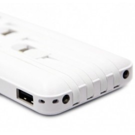 Power bank Maimi Mi7 10000 с кабелями белый