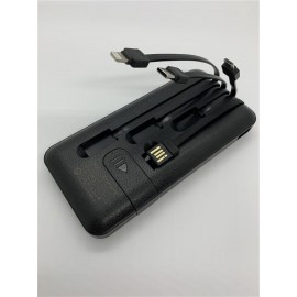 Power bank Maimi Mi7 10000 с кабелями белый