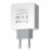 Зарядное сетевое сзу USB 4x Borofone BA43A быстрое QC 3.0 бел