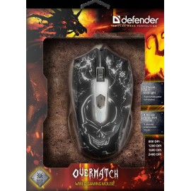 Мышка игровая Defender Overmatch GM-069