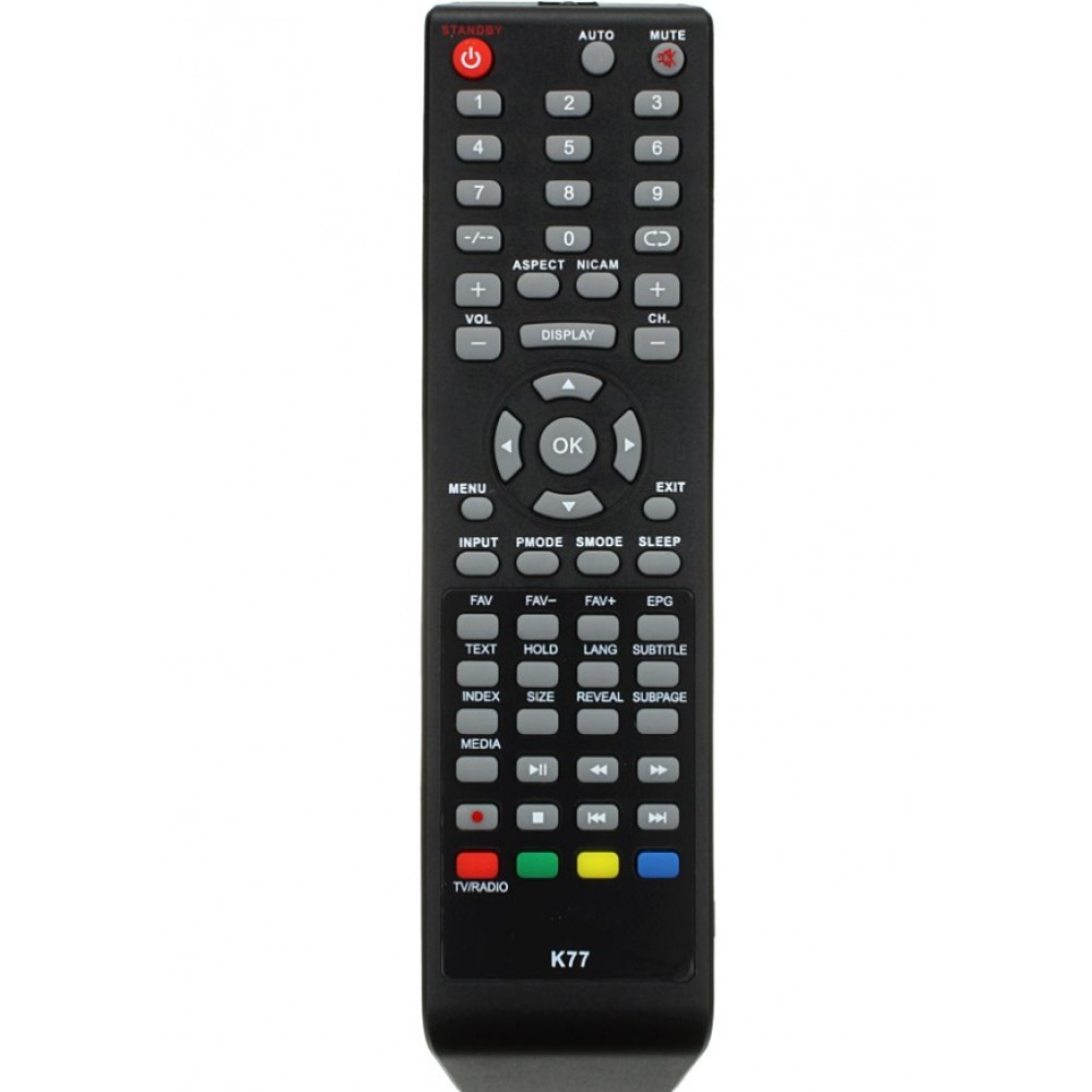 пульт ТВ Polar / Shivaki 81LTV7003 LCD (K77)