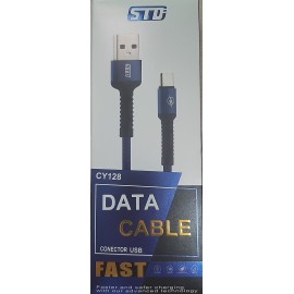 Кабель USB Type-C STD CY128 1m черн