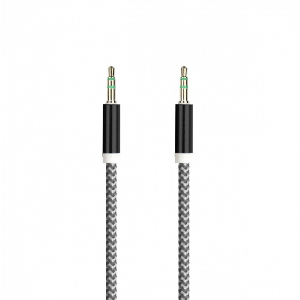Кабель Aux 3.5-3.5 1m Smartbuy (A-35-35 black)
