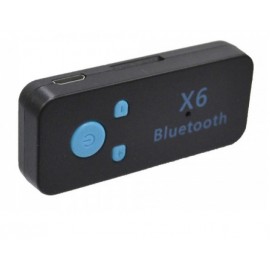 Адаптер Bluetooth аудио приемник wireless receiver X6 BT-450 microSd