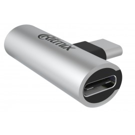 Переходник Type-C - 3.5 гнездо aux + зарядка RITMIX RCC-034