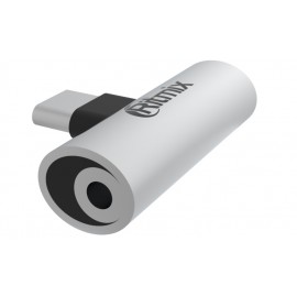 Переходник Type-C - 3.5 гнездо aux + зарядка RITMIX RCC-034