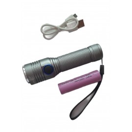 Фонарик металлический SWAT MTN T6 Zoom , 18650, Micro Usb