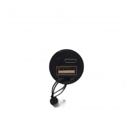 Фонарик H-733 micro USB зум, USB OUT