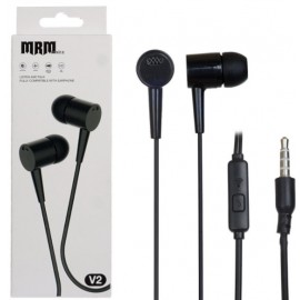 Наушники вакуумные с микрофоном MRM V2 черн