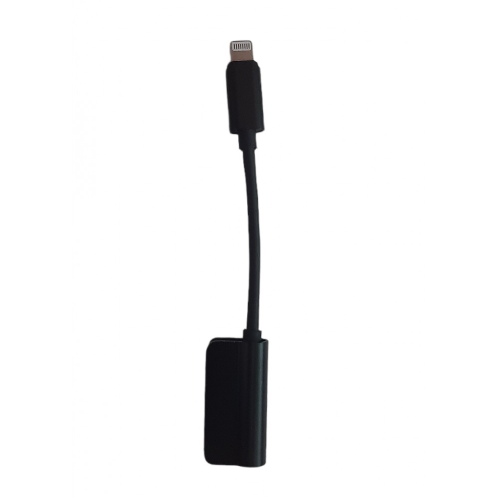 Переходник для Apple lightning - Double Lightning GL030 (зарядка+музыка)