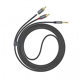 Кабель Aux 3.5 штекер - 2RCA 1.5m Hoco UPA10