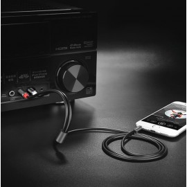Кабель Aux 3.5 штекер - 2RCA 1.5m Hoco UPA10