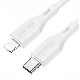 кабель для Apple Lightning Type-C Borofone BX49 1m черный