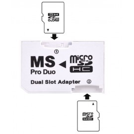 Переходник MicroSD/Tf Dual Slot card Memory Stick PRO Duo S2-0002S