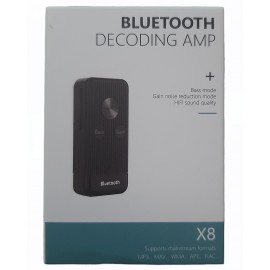 Адаптер Bluetooth аудио приемник Hi-Fi MicroSd X8 true stereo