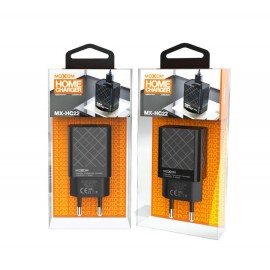 Зарядное сетевое сзу usb 2x Moxom MX-HC22 2.4a +Type-C черн
