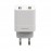 Зарядное сетевое сзу USB 2x Borofone BA39 быстрое QC 3.0 бел