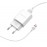 Зарядное сетевое сзу USB Borofone BA20A + micro бел