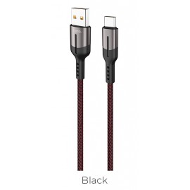 Кабель USB Type-C Hoco U68 5A черный