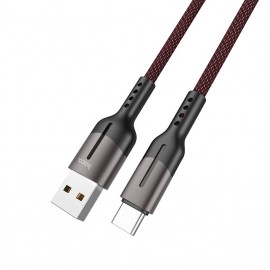 Кабель USB Type-C Hoco U68 5A черный
