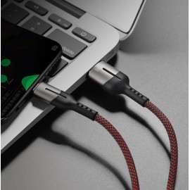 Кабель USB Type-C Hoco U68 5A черный