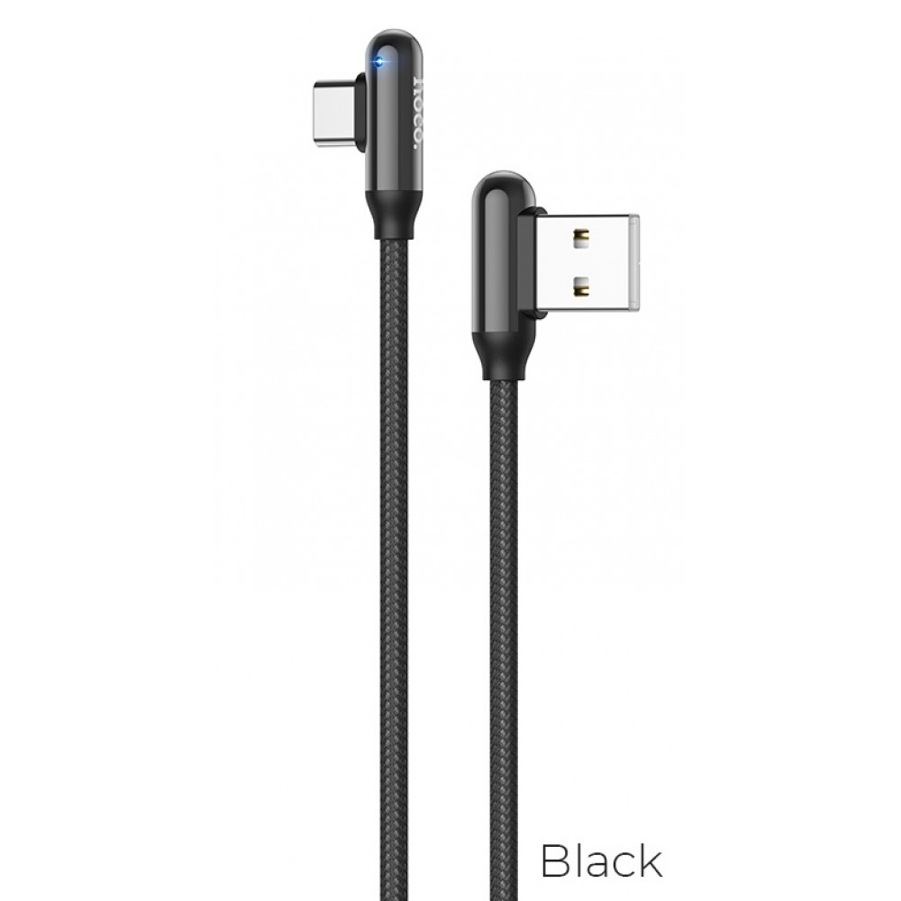 Кабель USB Type-C Hoco U77 черный