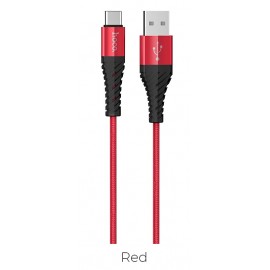 Кабель USB Type-C Hoco X38 красный
