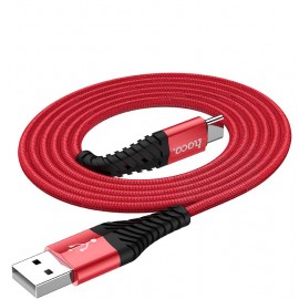 Кабель USB Type-C Hoco X38 красный
