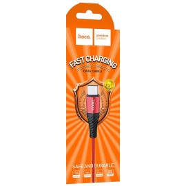 Кабель USB Type-C Hoco X38 красный