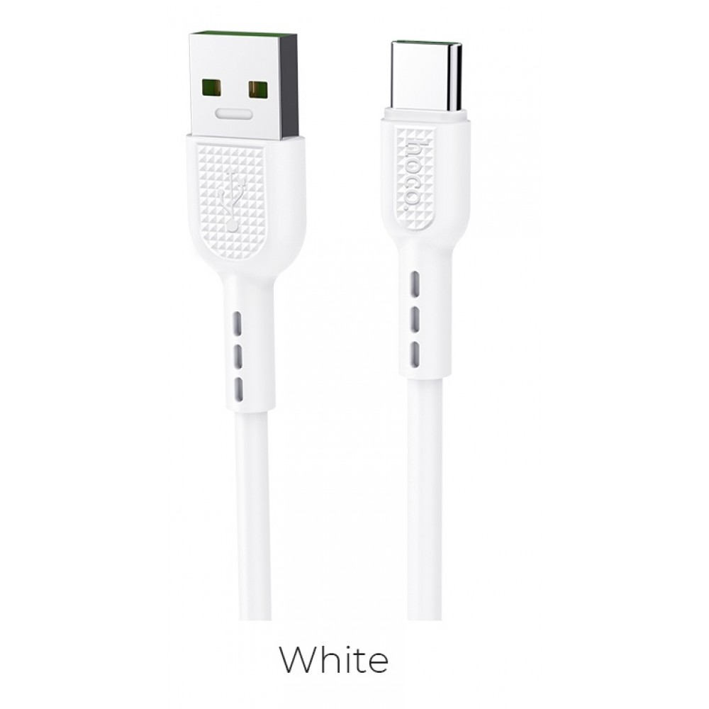 Кабель USB Type-C Hoco X33 5A белый