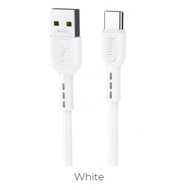 Кабель USB Type-C Hoco X33 5A белый