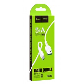 Кабель USB Type-C Hoco X33 5A белый