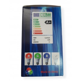 Лампа 10W RGB+W с пультом E27