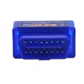 Авто диагностический адаптер автосканер Bluetooth ELM327 mini v1.5 чип Pic18f25k80 2 платы синий