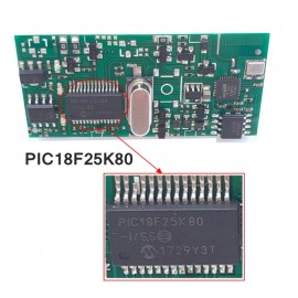 Авто диагностический адаптер автосканер Bluetooth ELM327 mini v1.5 чип Pic18f25k80 2 платы синий