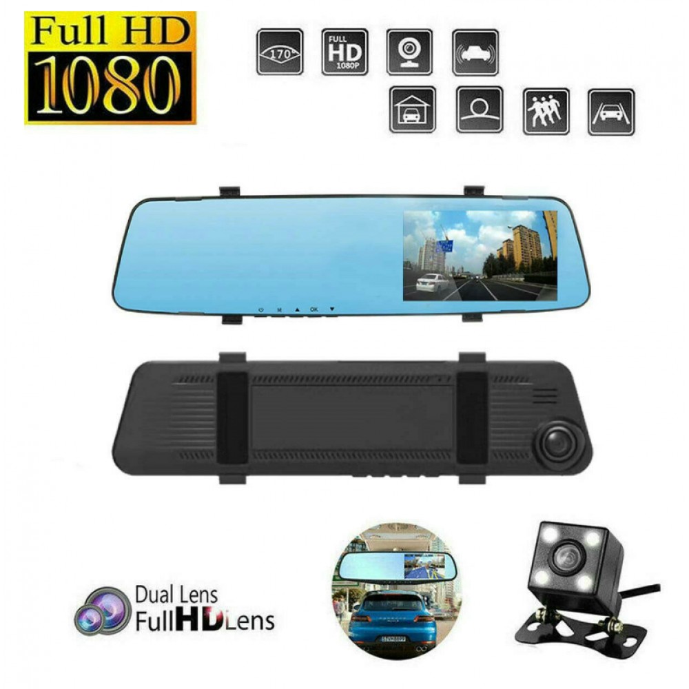 Видеорегистратор авто зеркало B-6 Car Camcorder