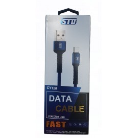 Кабель Micro USB STD CY128 1m черный