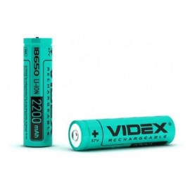 Батарея 18650 Videx 2200, с защитой, выпукл