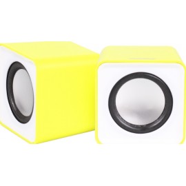 Колонки PC Smartbuy Mini SBA-2820 желтые