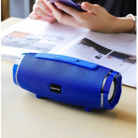 Колонка Bluetooth MP3 FM Borofone BR3 синий