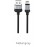 кабель для Apple Lightning USB Borofone BX28 3A 1m, серый