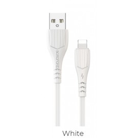 кабель для Apple Lightning USB Borofone BX37 1m белый