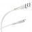 кабель для Apple Lightning USB Borofone BX37 1m белый