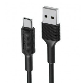 Кабель USB Type-C Borofone BX1 3A 1m черный