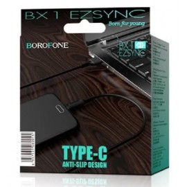Кабель USB Type-C Borofone BX1 3A 1m черный