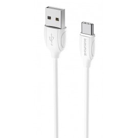 Кабель USB Type-C Borofone BX19 3A 1m белый