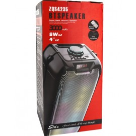 Колонка Bluetooth MP3 FM караоке с микрофоном ZQS4235