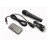 Колонка Bluetooth MP3 FM караоке с микрофоном ZQS-6210 LED черная