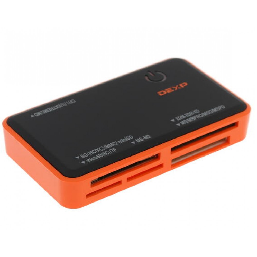 Картридер Dexp R-053 MicroSd/MS/M2/CF